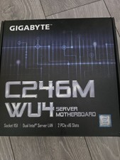 Gigabyte C246 Wu4 Server Workstation Motherboard 10 SATA Ports