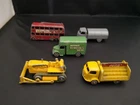 MATCHBOX LESNEY LOT OF FIVE MODELS INC CATERPILLAR BULLDOZER--Y526