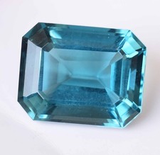 Natural Paraiba Tourmaline Green Blue 22.90 Ct Certified Emerald Loose Gemstone