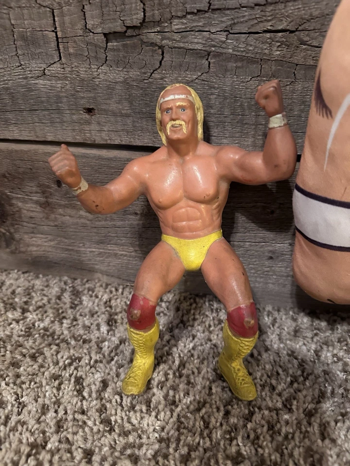 "Almohada/peluche/muñeca vintage 1990 Tonka 22"" WWF Hulk Hogan Wrestling Buddy WWE WCW" Foto 3 de 3