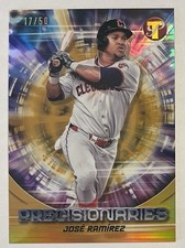 2025 Topps Pristine Jose Ramirez Precisionaries Gold /50 Guardians