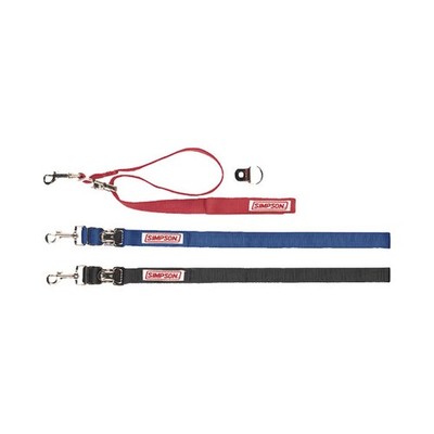 Simpson Racing 36007BK Helmet Restraint - Black - Each
