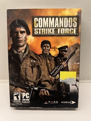 Commandos: Strike Force (PC, 2006) Brand New Factory Sealed w/slipcover Eidos