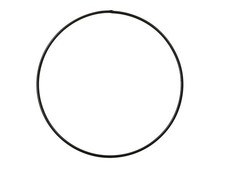 Metallring 20cm schwarz Draht Ø4mm Metallreifen Drahtring Traumfänger Mobile