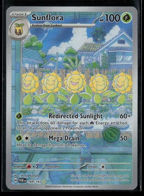 Sunflora #169 (Twilight Masquerade (2024))