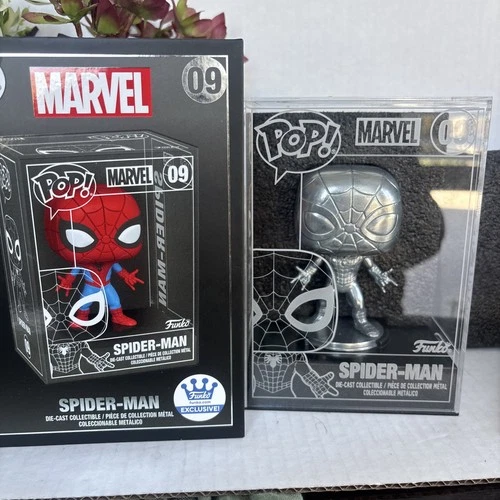 BlackFri Funko Pop! Diecast: Marvel - Spider-Man (Chase) - Funko (Exclusive) #09