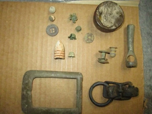 Civil War Dug Relics Lot/Group - Elsberry Mtn & Chattanooga areas