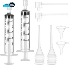 8 Pcs Perfume Refill Tool Kit Perfumes Syringe Extractor Plastic Clear Perfume