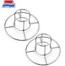2 Pack Beer Can Chicken Stand Stainless Steel...