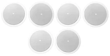 (6) JBL CONTROL 26CT 6.5" 60w 70v Commercial Ceiling Speakers For Restaurant/Bar