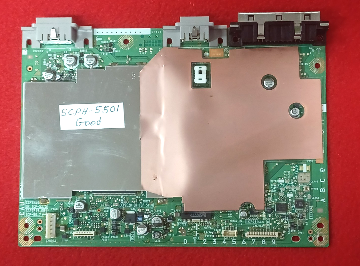 PlayStation 1 PS1 PU-20 SCPH-7001, 5501 NTSC Motherboard 1-668-413