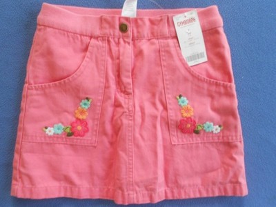 NWT GYMBOREE Skort, size 7 Floral Tropical Garden Flower Cotton Summer