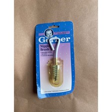 Vintage Gerber Nipple Brush Reusable Feeding Bottle Nipple Cleaner 1991 USA