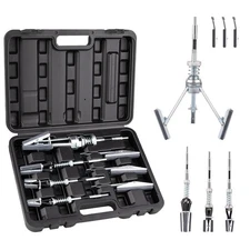 7PCS Engine Cylinder Hone Tool Set with Box, Adjustable Hone... 