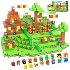 Vibrant 108PCS Magnetic Blocks Adventure Set - Perfect STEM Gift for Ages 3-12