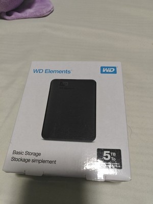 Buy Western Digital Elements 5TB (WDBU6Y0050BBK-WESN) External