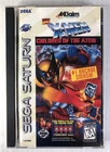 X-Men: Children Of The Atom (Sega Saturn, 1996) CIB W/ Manual, Reg Card, POSTER!