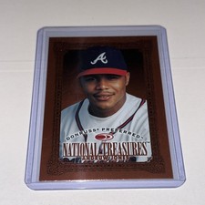 1997 Donruss Preferred - National Treasures Bronze Andruw Jones #179