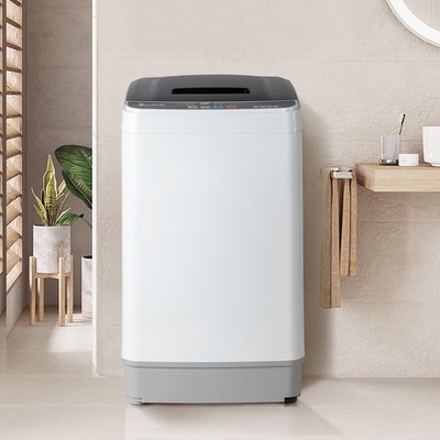 17.8 Lbs Full-Automatic Washing Machine Top Load Compact Laundry Washer Spin