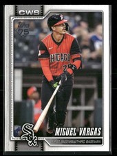 Miguel Vargas 2026 Topps #329 Chicago White Sox 1