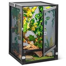 13 Gallon Quick-Assembly  Foldable Reptile Terrarium Kit 360  View Ventilation