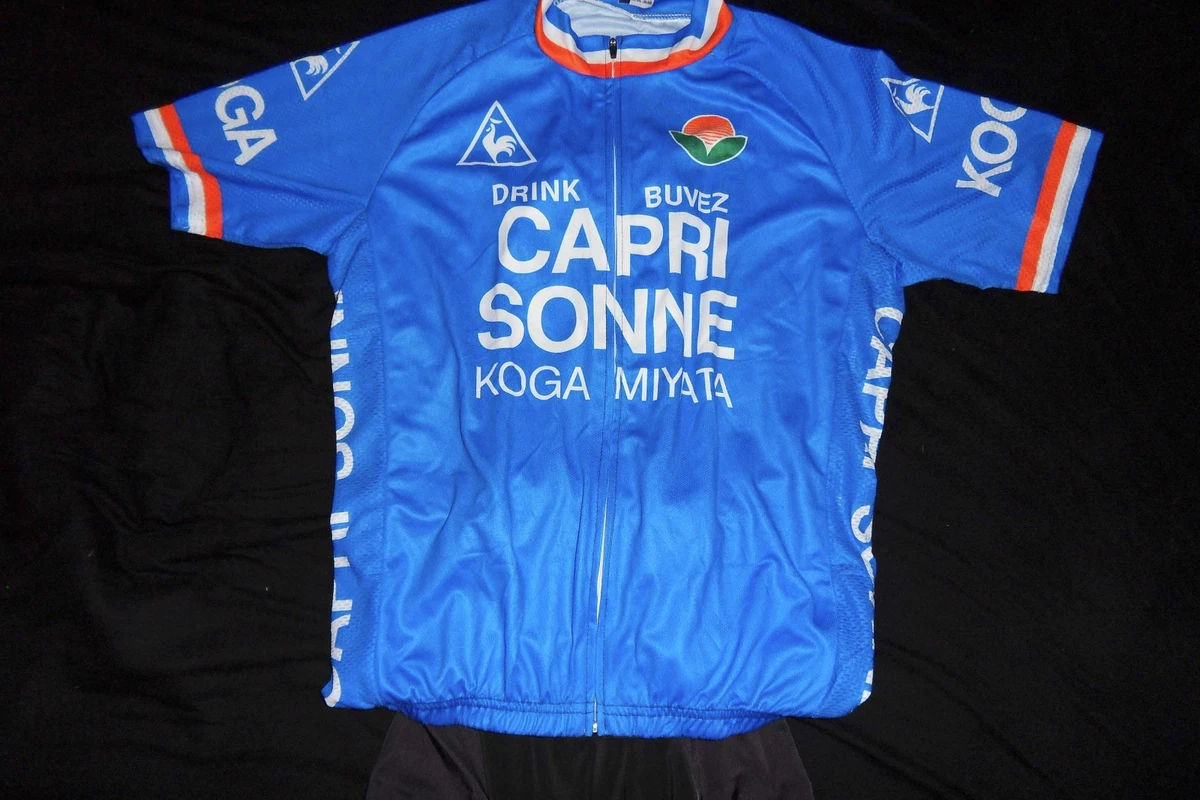 Koga Miyata Capri sol bicicleta de carretera conjunto de camiseta y pantalones - RETRO