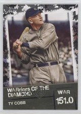 2020 Topps Warriors of the Diamond Black 285/299 Ty Cobb #WOD-13 HOF 0c9f