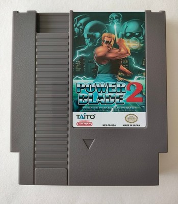 Power Blade 2 Reverse Throw for Nintendo NES