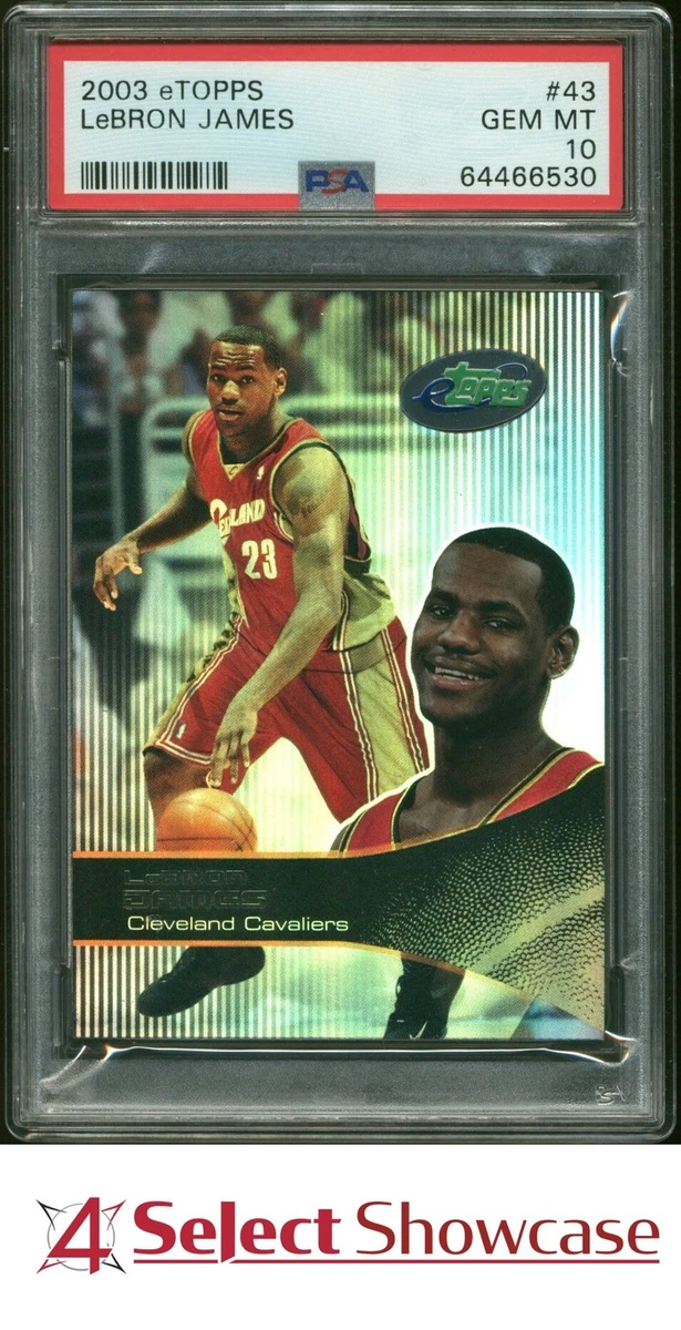 LeBron James Professional Sports Authenticator (PSA) Basketball