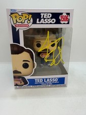 Jason Sudeikis Signed Autographed Funko Pop Ted Lasso Funko Pop #1506 ACOA