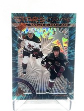 2023-24 Upper Deck SPX Hockey Starscape Rookie Shadow Box Logan Cooley #SS-50