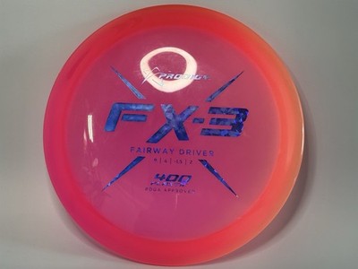 Prodigy FX-3 400 Plastic 174g Used Fairway Driver 9 4 -1.5 2 Disc Golf