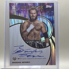 2026 Topps WWE Universe Autographs Brooks Jensen #169 Insert Autograph