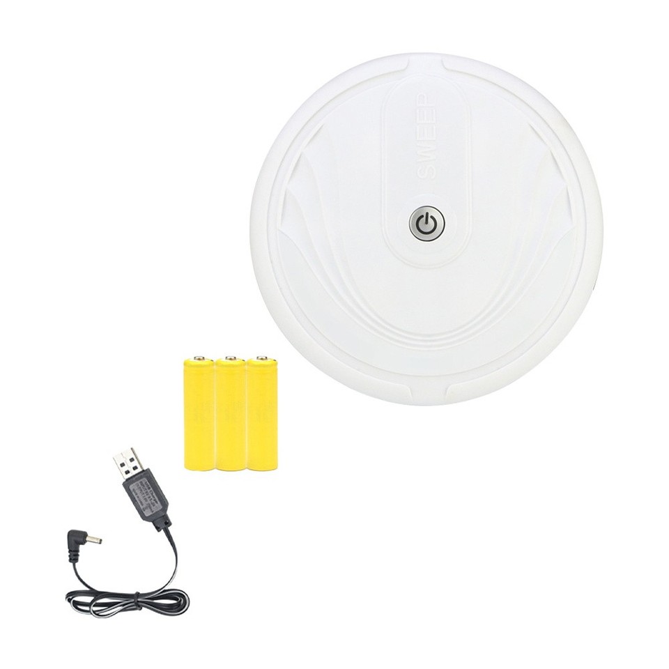 Floor Hair Cleaning Machine Black ABS Robot Vacuum Cleaner for ...