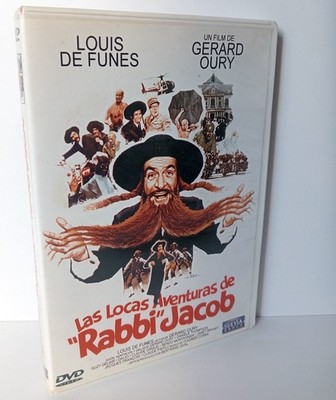 PELICULA DVD LAS LOCAS AVENTURAS DE RABBI JACOB DE LOUIS DE FUNES