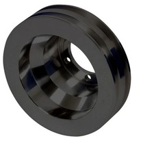 Mopar Small Block Crankshaft Pulley 318 340 360 High Flow V-belt Crank Billet