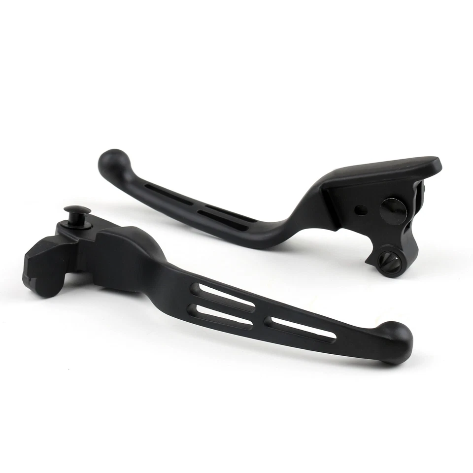 Brake Clutch Levers Fits Harley Road King Electra Glide Touring 2008-2013 Black Foto 2 de 4