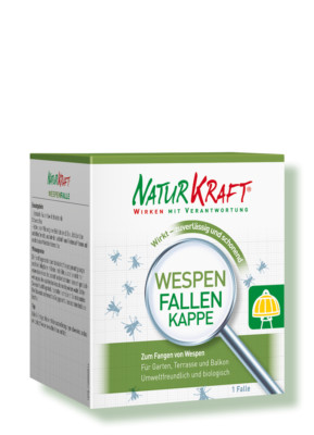 Naturkraft Wespen-Fallen-Kappe / Wespenfalle zum Fangen von Wespen