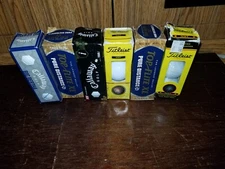 Titleist NXT Tour Golf Balls Qtt-6 3 Packs Golf Balls New In Damaged Box