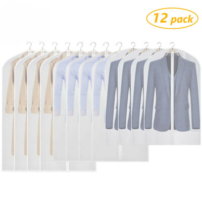 30x Kleidersäcke Transparent - Wasserdichte Kleiderschutzhüllen 60x100cm