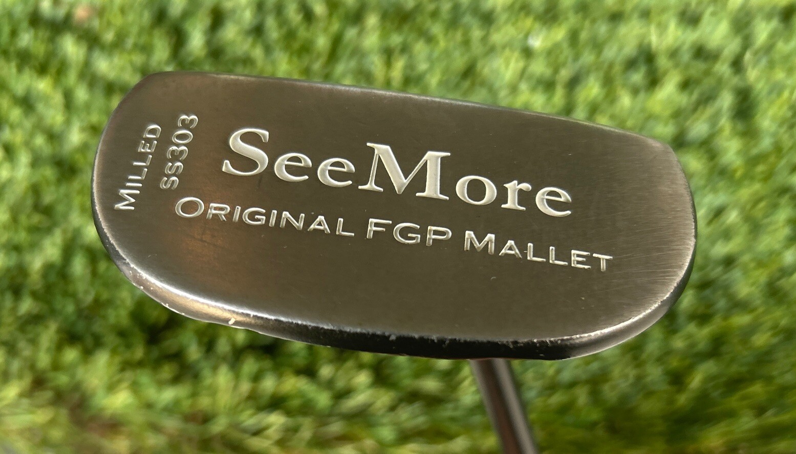 SeeMore FGP Mallet Putter 34" Center Shaft RH w/HC SuperStroke Tour 2.0