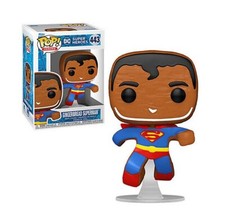 DC Comics Gingerbread Superman Holiday POP! Vinyl Figure Toy #443 FUNKO NEW NIB