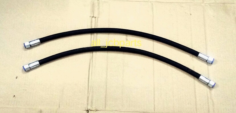 JCB Backhoe- 3/8 Bsp Anteriore Carico Braccio Kit Tubo L+R , 8 Pezzi - Foto 10