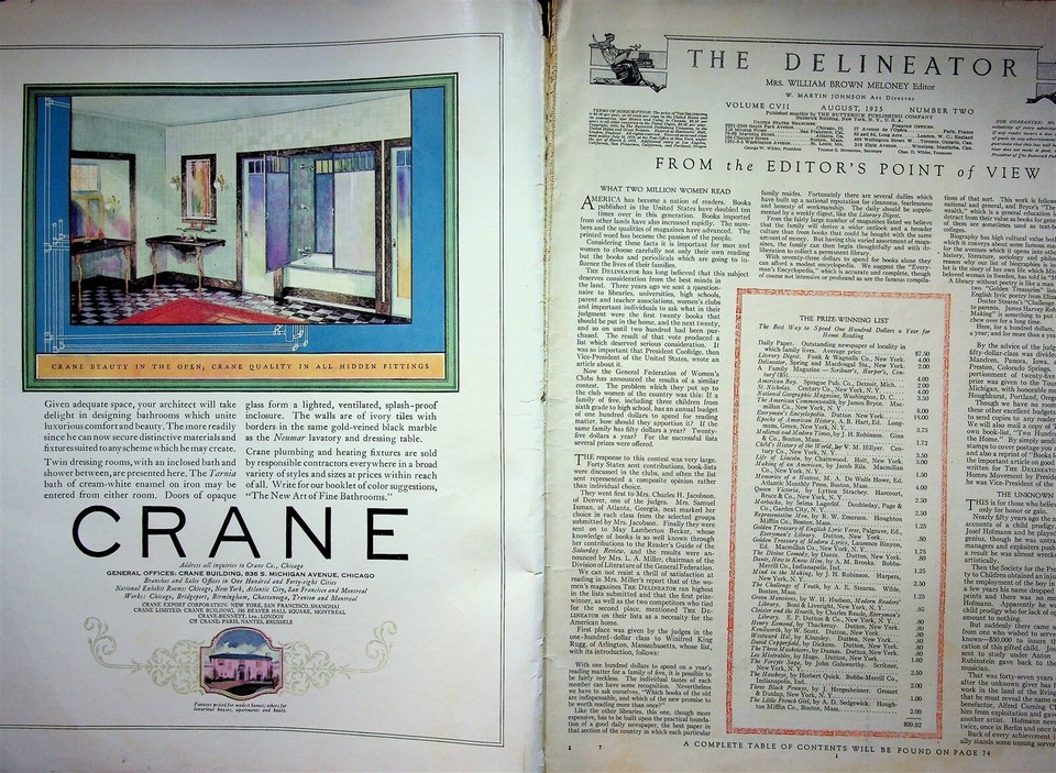 The Delineator Magazine August 1925 Great Ads Hall Caine Dixie Willson ...