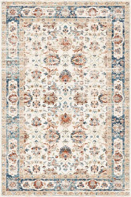 Soft & Durable Distressed Rug - Machine Washable, Non-Slip, Foldable - Free Ship