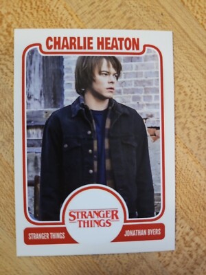 【世界75枚限定】 STRANGER THINGS JONATHAN 衣装カード Stranger Things Custom Trading Card - Jonathan Byers Played By
