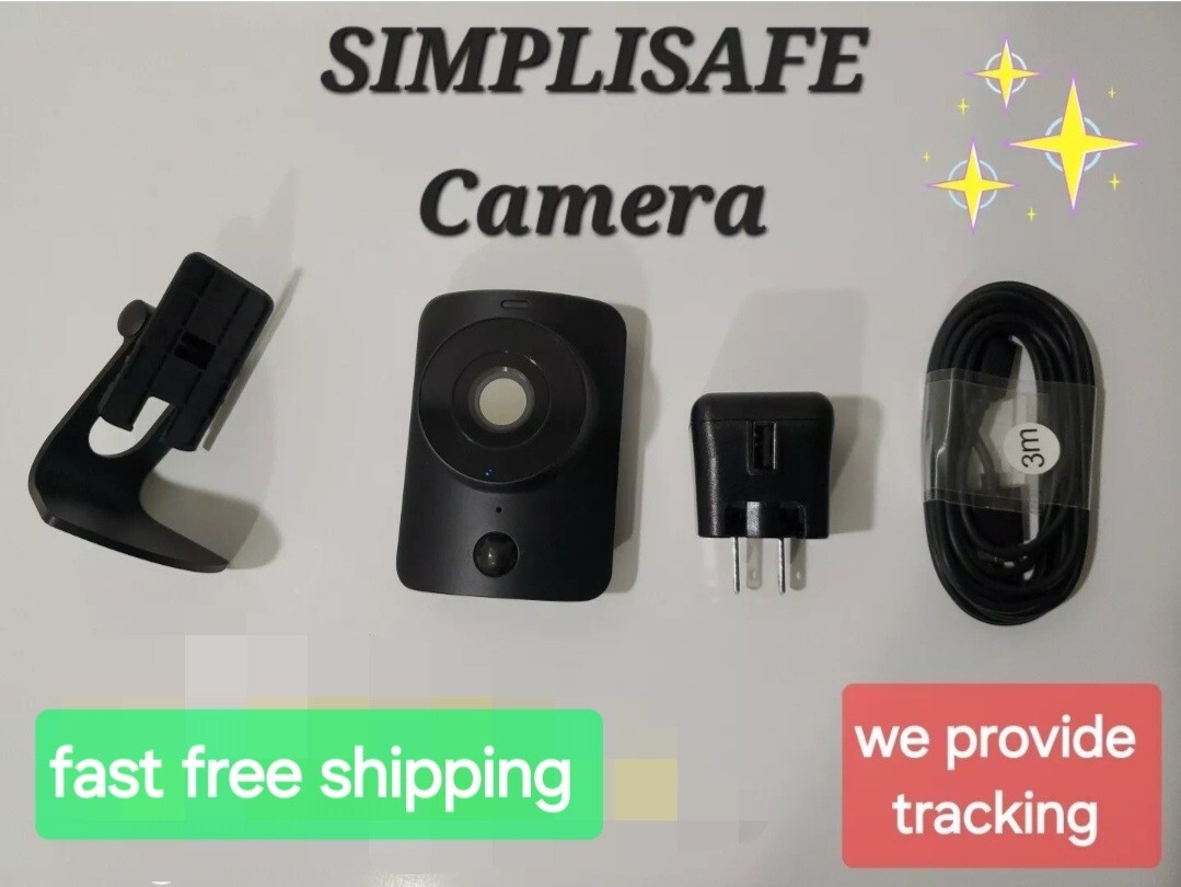 SimpliSafe Indoor Camera Wi-Fi HD Security Camera SSCM1 Wall