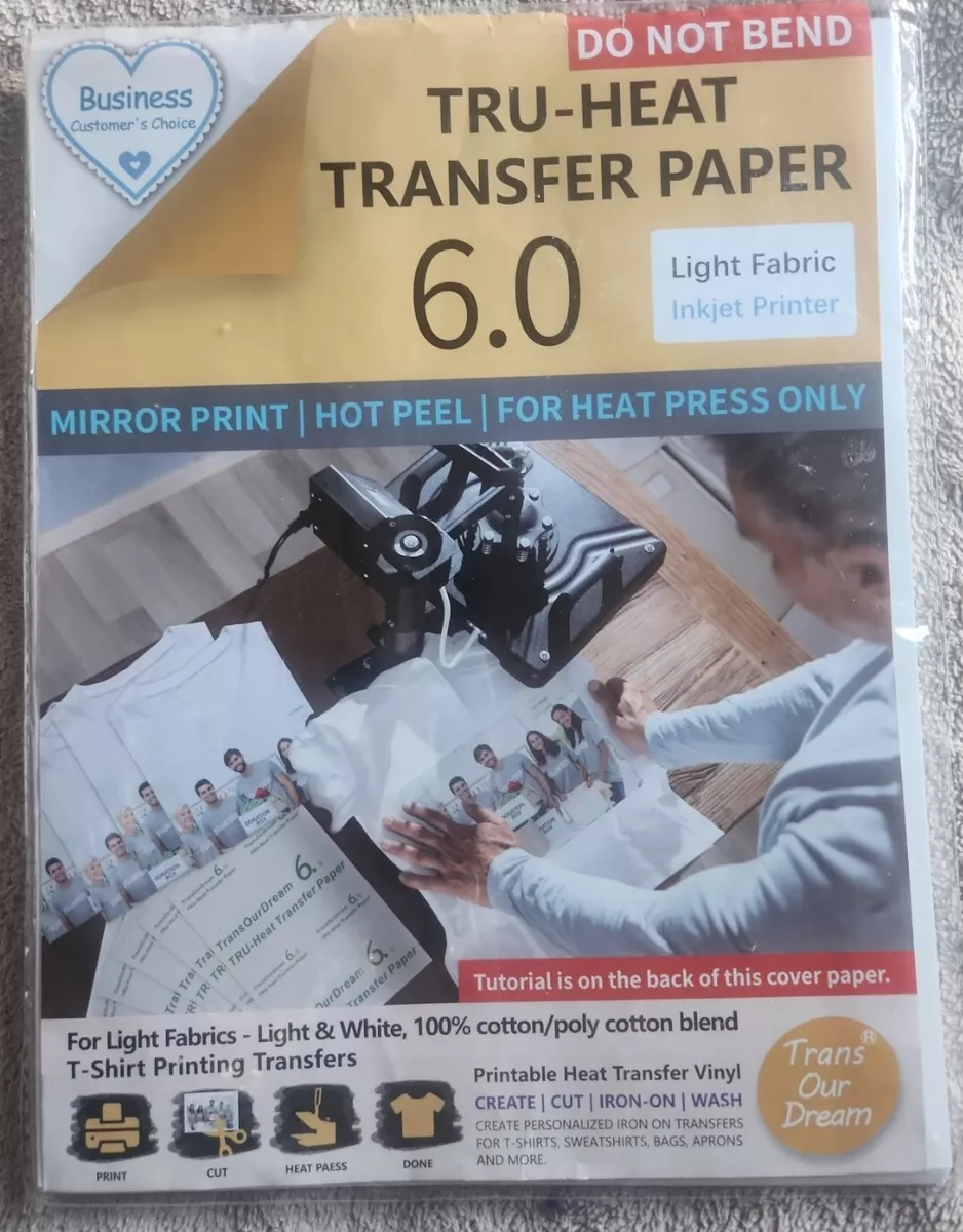 Professional Tru-Heat Transfer Paper 6.0