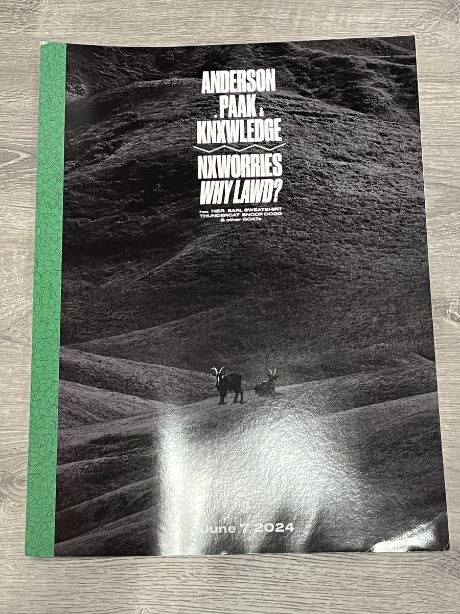 Anderson .PaakとKnxwledge NxWorries ポスター NxWorries Poster – Anderson .Paak Shop