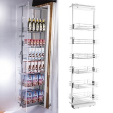 Kitchen Wire Basket Cabinet Base Unit Slide Out Soft Close Larder Cupboard 